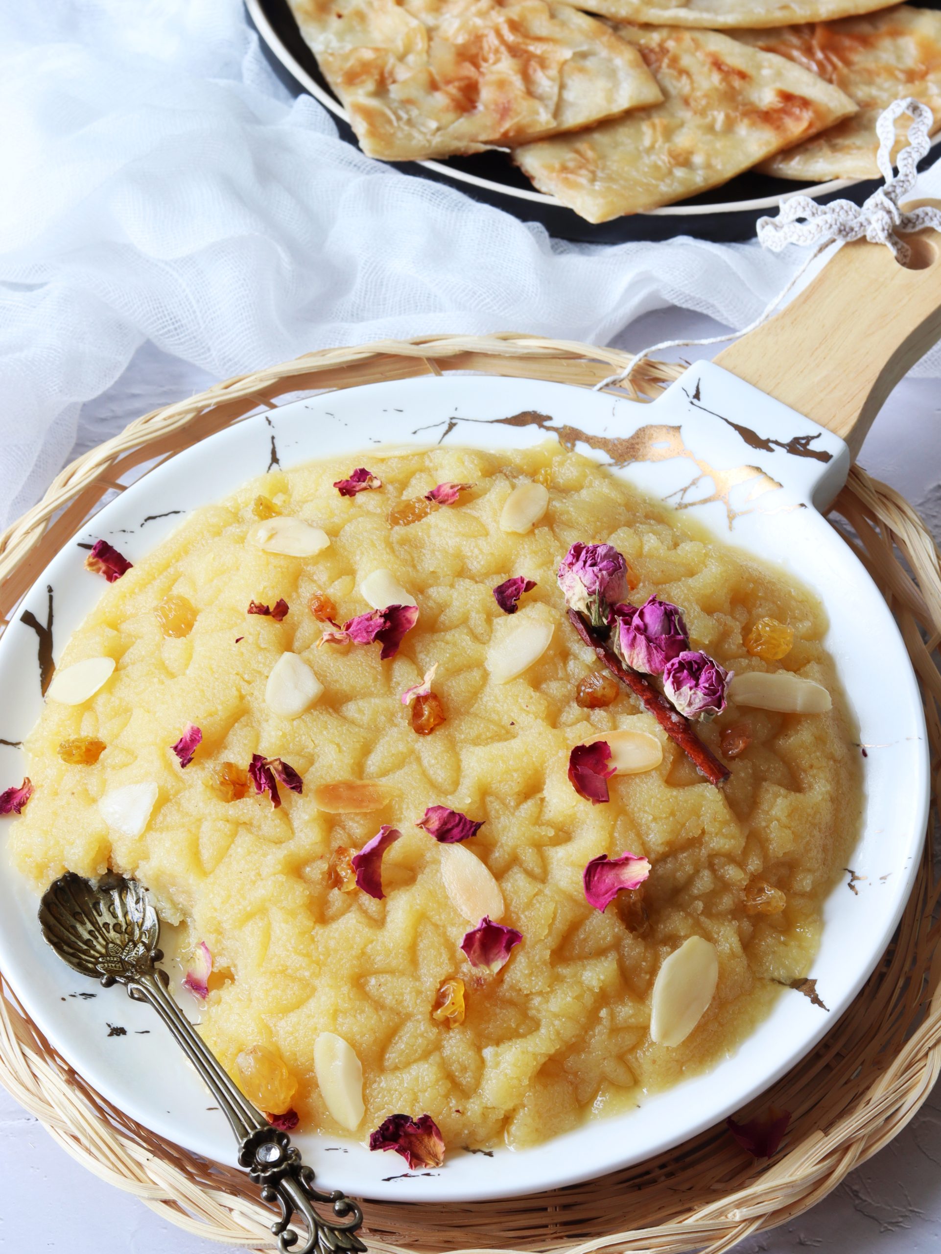 Creamy Shujir (Semolina) Halwa