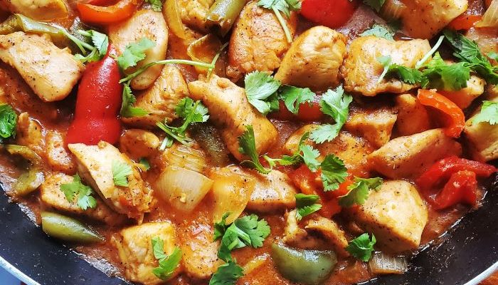 Chicken Jalfrezi (Desi Chinese Style)