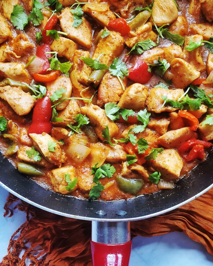 Chicken Jalfrezi (Desi Chinese Style)